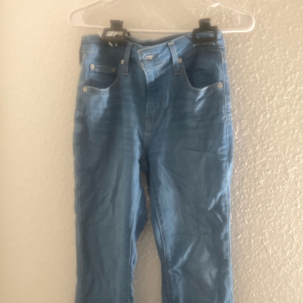 Levi Strauss jeans.